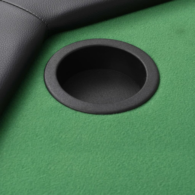 Durant Freeport Park 121cm Green Foldable Poker Table