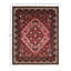 Sahara Oriental Area Rug in Red/Brown/Black/Beige-79107738