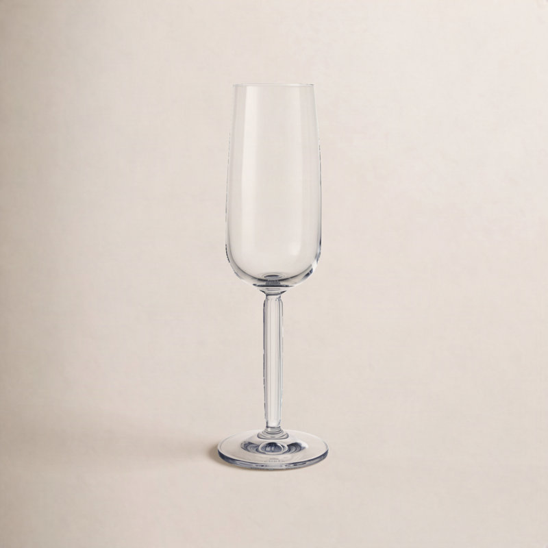 Hammershoi Champagne Glass, Clear