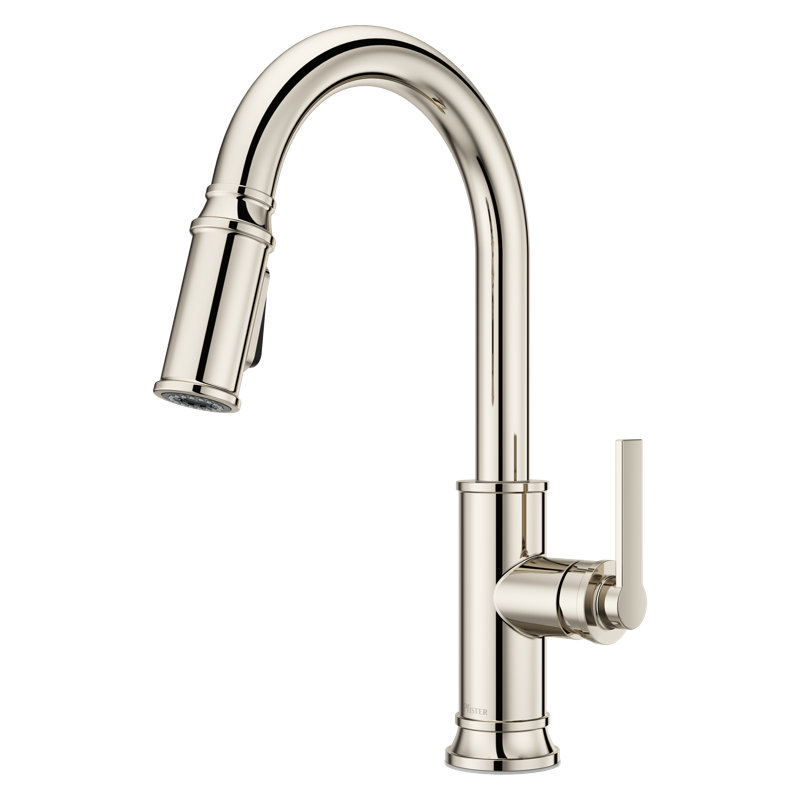 Colfax Pulldown Kitchen Faucet in Polished Nickel, Polished Nickel