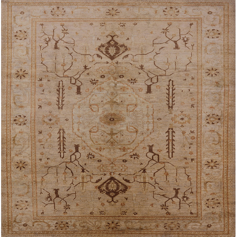 Oriental Indoor Rug, Square 6'