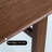 Walnut Solid Wood Dining Table-99326180
