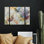 Ensemble de 3 panneaux muraux - Danhui Nai «Autumn Hydrangea II», art mural sur toile pour le salon, la chambre à coucher ou le bureau 