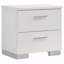 Table de chevet 2 tiroirs