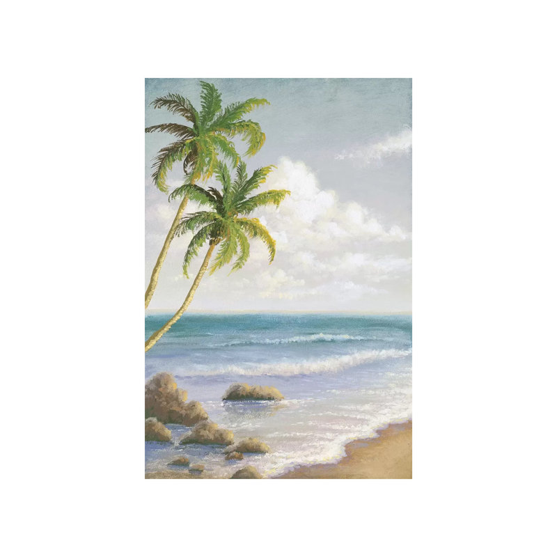 Peinture sur toile tendue, H 26 po x l 18 po x 1,5 po