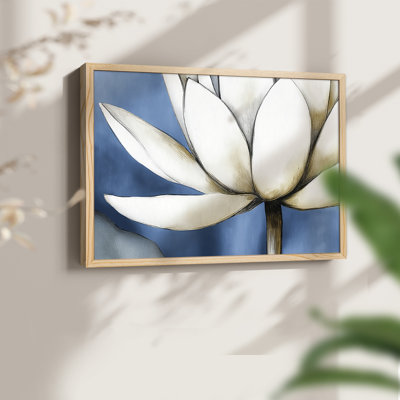Floral Series-XXV -Framed Print - Restickable