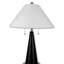 Lampe de table polyvalente en métal, style moderne pour les espaces de vie