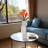 Modern Stoneware Ceramic Vase with Stacked Geometric Triangle Form and Sculptural Silhouette for Contemporary Decorative Accent Display-1382289975