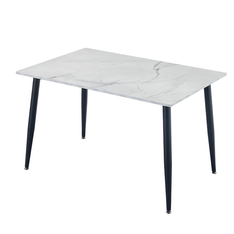Chantle Metal Base Dining Table