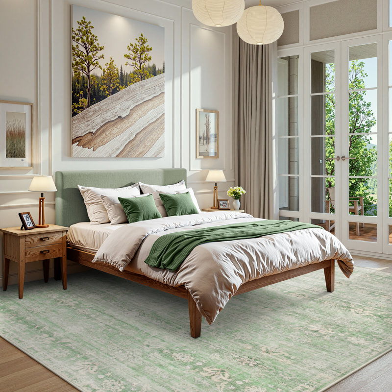 Tapis tribal New French, Rectangle 9 pi x 12 pi