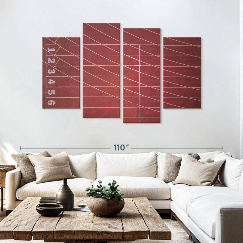 Sireci Track And Field Stadium, 54" H x 84" W