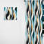 Monochrome Reflections Iv - Modern Velvet Curtain - Room Darkening - 1 Panel-107575851