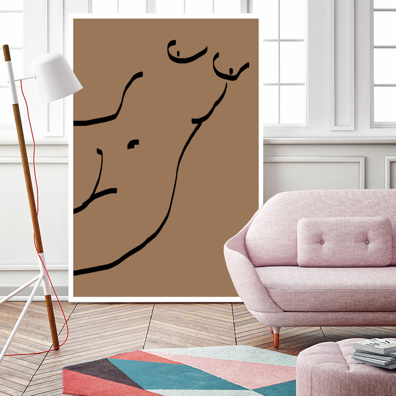 " Woman " by THE, 72" H x 48" W