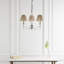 Emperador 3 - Light Shaded Chandelier-42740445-42740446