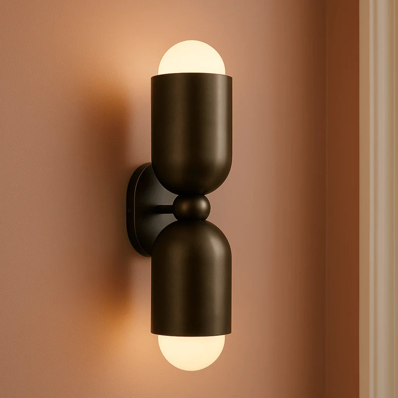 JENSEN Double Wall Sconce, Antique Brass