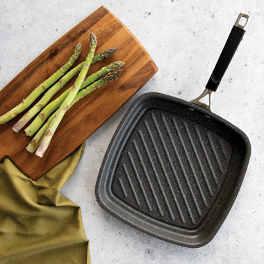 VIKING 11 SQUARE GRILL PAN, CAST IRON – Viking Cooking School