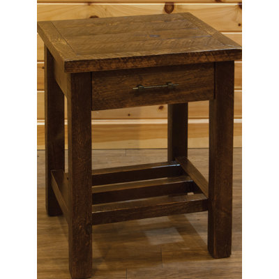 Cendrillon 23'' W Solid Wood Nightstand