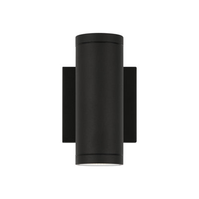 Plaza 60 Wall Sconce, Up/Down Light, 5.5W x 2, Black Finish