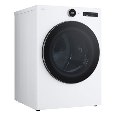 7.4 Cu. Ft. Ultra Large Capacity Smart Front Load Electric Energy Star Dryer With Sensor Dry & Steam Technology -  LG, DLEX5500W