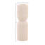 Vidal 10" Tall Palimanan Stone Candle Holder, Natural