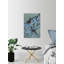 « blue paradise », reproduction sur toile tendue-879893685