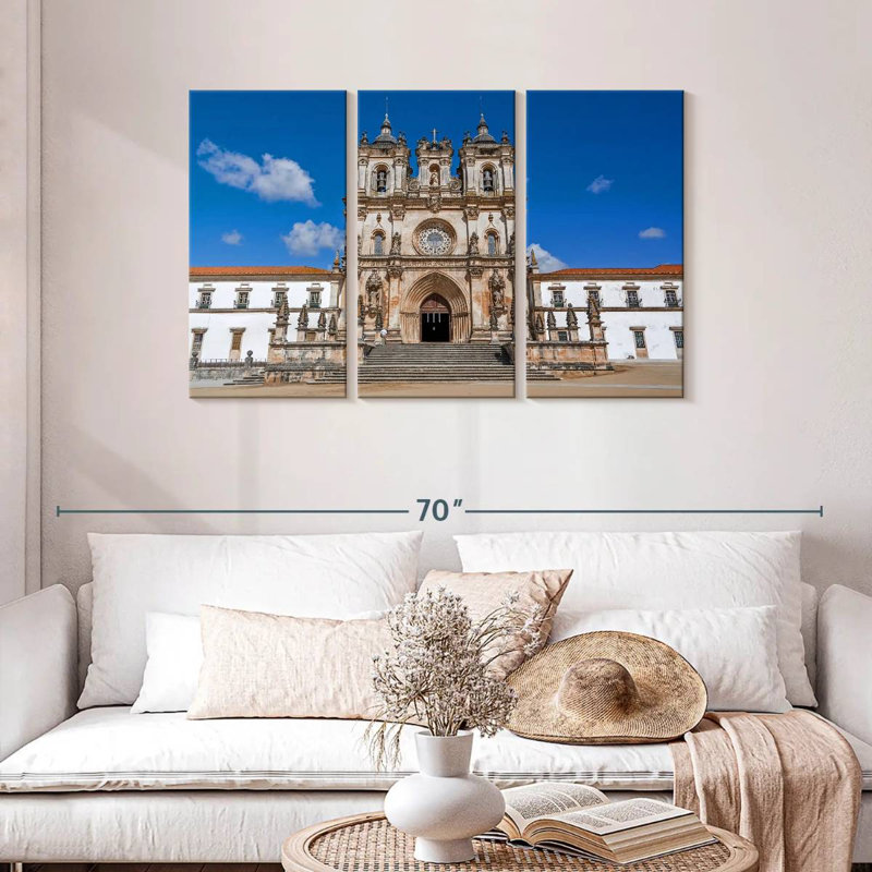 Alcobaca Monastery, 28" H x 45" W