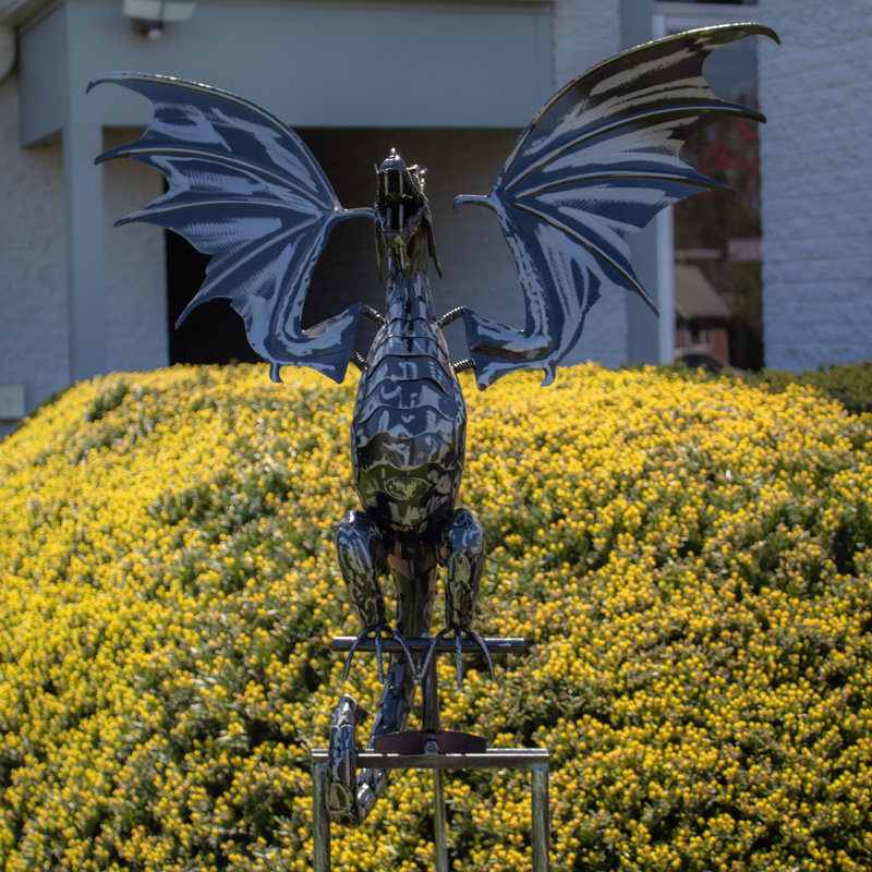 Piquet de jardin dragon "Moonfyre"