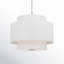 Lustre tambour 3 lumières à intensité variable Tanyel-69451891