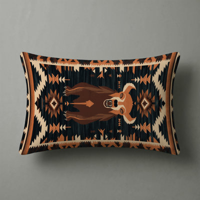 Southwestern Animals Inspired Indoor and Outdoor Pillow
