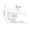 Bailey 2 -Light Hardwired Dimmable Wall Mounted Picture Light-72467910