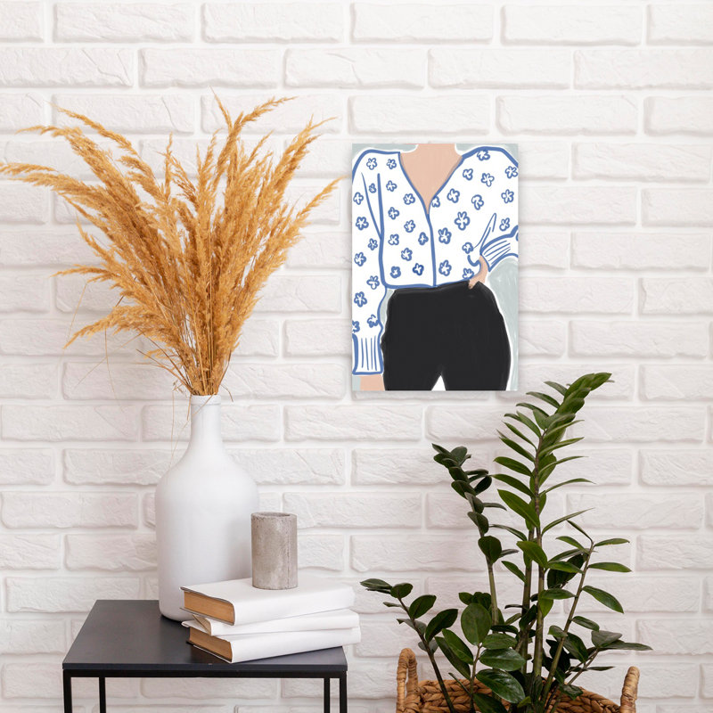 Contemporary Art Abstract Contemporary Wall Art by Treechild - Wrapped Canvas Print, 30.48 cm H x 20.32 cm W