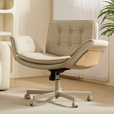 Criss Cross Chair with Flip Armrests & Wide seat