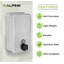 Distributeur de savon commercial en acier inoxydable