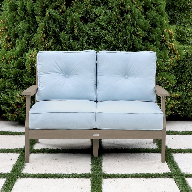 Anifer Lehigh Deep Seating Loveseat, Bliss Dew 
