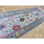 Tapis unique gris de 3 pi x 19 pi 7 po