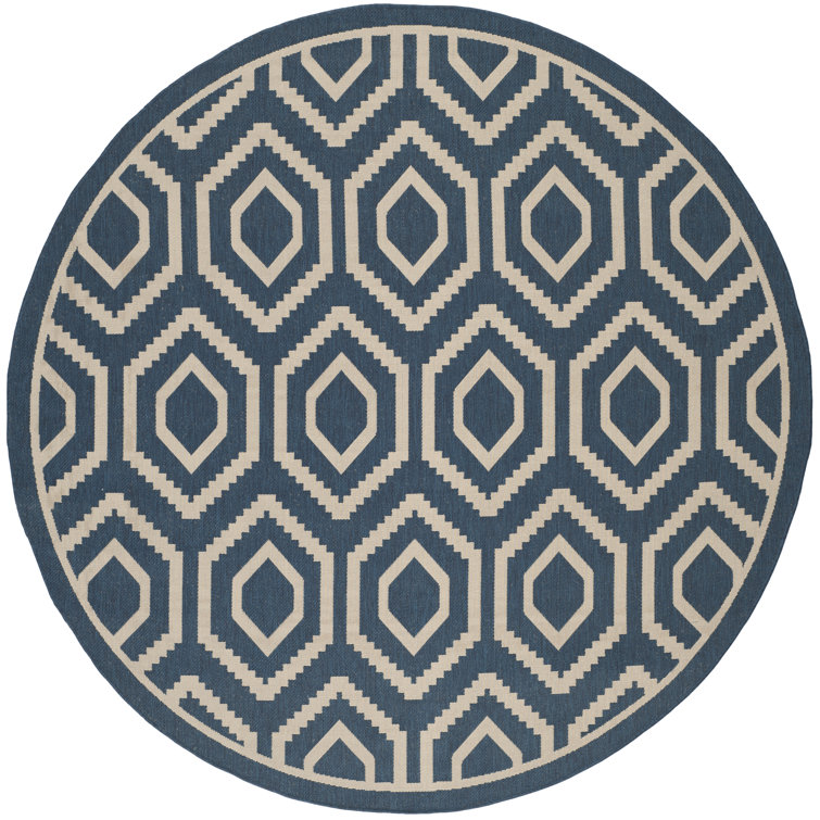 Deedrick Performance Geometric Indoor/Outdoor Area Rug