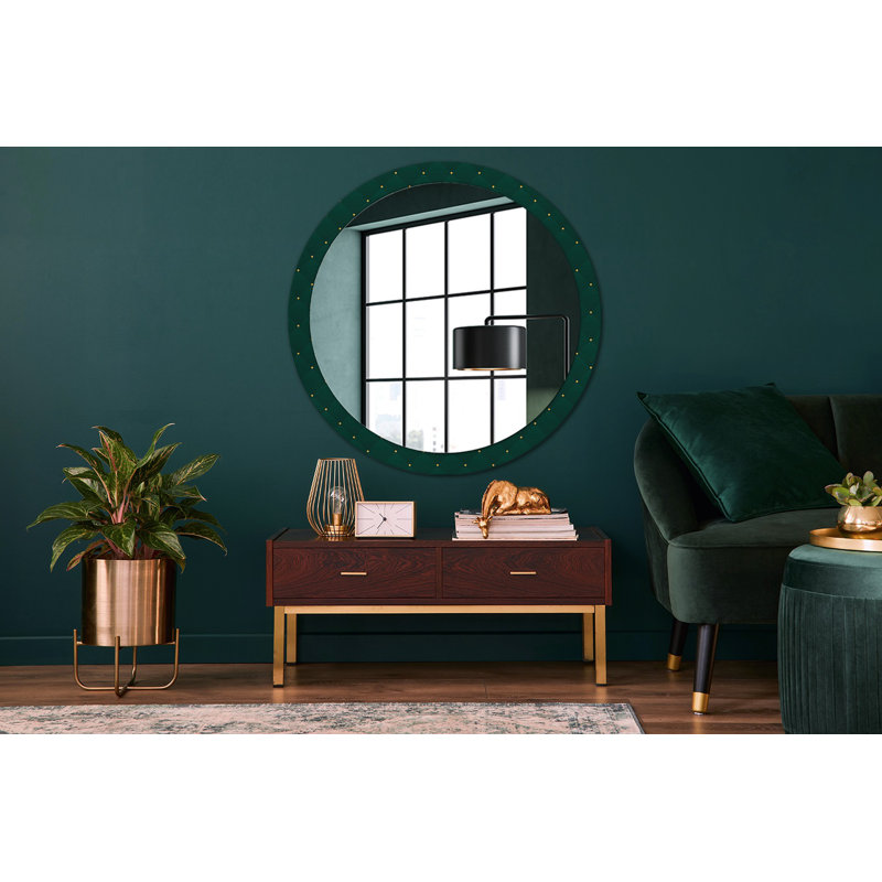 Huldar Glass Flat Wall Mirror