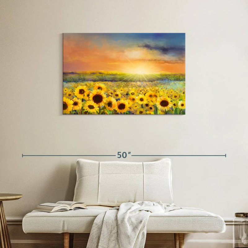 Huile de tournesol Alvord, H 24 po x l 36 po