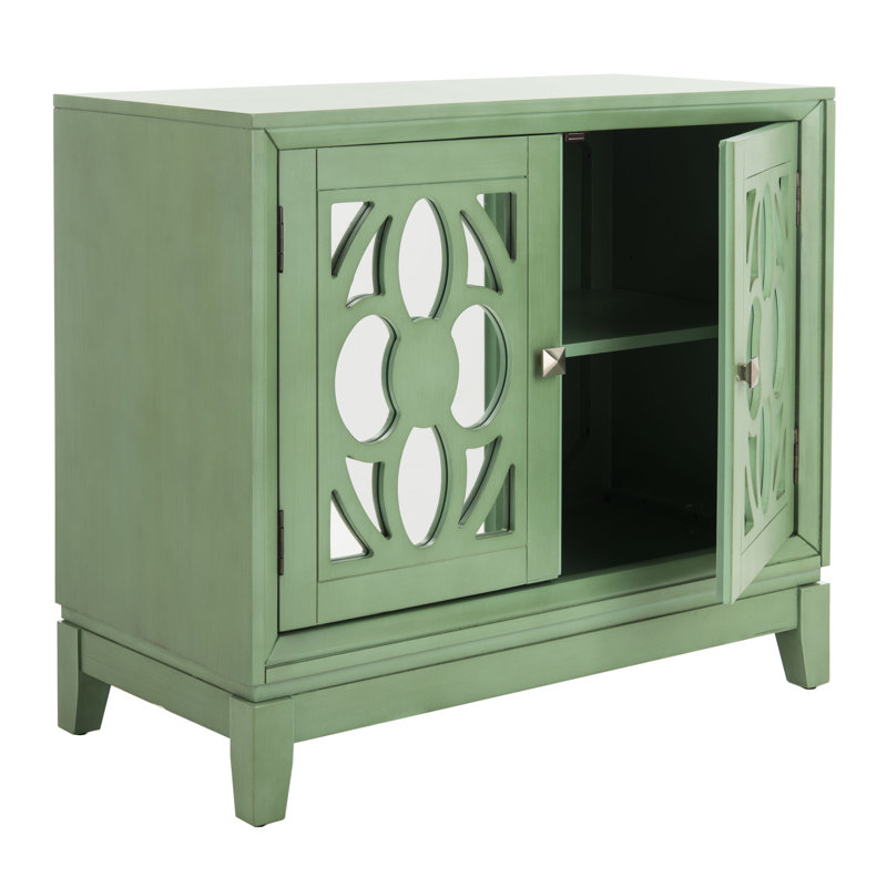 Glacaeu Accent Cabinet, Turquoise