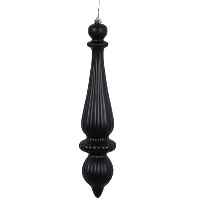 14" Finial Drop Christmas Ornament UV