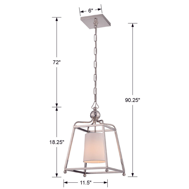 Sylvan 1 - Light Pendant, Nickel