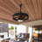 20'' Ceiling Fan With Light Kit Included