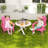 Adirondack Chair With High Backrest Armrests Fire Pit Chair For Kids Ages 3-8 Years Old-175954506