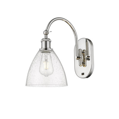 Bras pivotant en verre Amenda