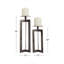 Ensemble de porte-bougie en aluminium-60227367-60227368