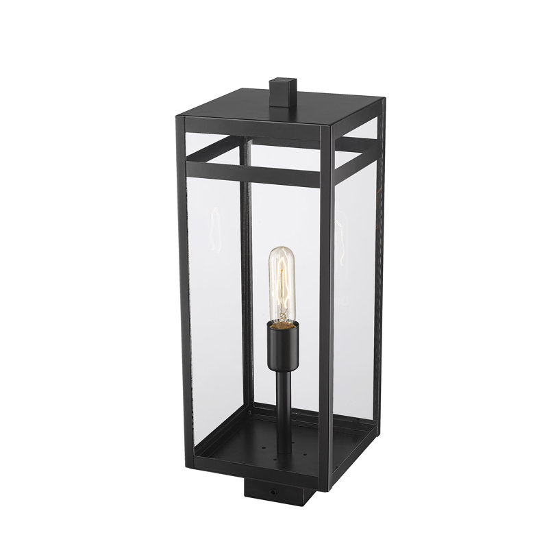 Sylmar Transparent Lantern Head, 21" H x 7.5" W x 7.5" D