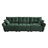 Modern 3-Seater Tufted Sofa Couch With Pillows-341895758