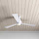 52'' 3 Blade Ceiling Fan with LED Light Kit