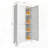 61" Metal Kitchen Pantry Cabinet-1025465297