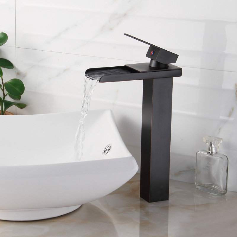Single-Hole Single-handle Bathroom Faucet, Matte Black